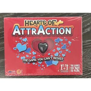 Hearts of Attraction Board Game 2914 R&R Games, New and Sealed